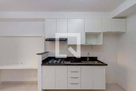 Sala/Cozinha de kitnet/studio à venda com 1 quarto, 30m² em Jardim Caravelas, São Paulo