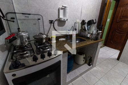 Apartamento para alugar com 80m², 2 quartos e 1 vagaDetalhe da cozinha