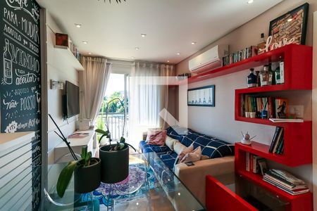 Sala de apartamento para alugar com 1 quarto, 83m² em Jardim Leonor, São Paulo