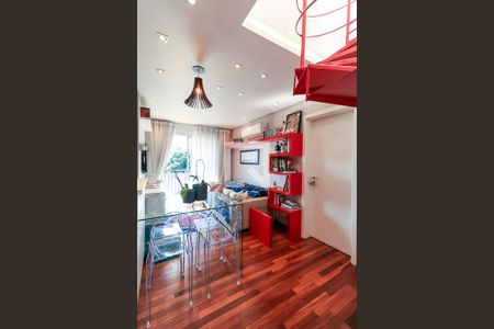 Sala de apartamento à venda com 1 quarto, 83m² em Jardim Leonor, São Paulo