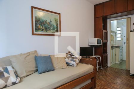 Kitnet de kitnet/studio para alugar com 1 quarto, 30m² em José Menino, Santos
