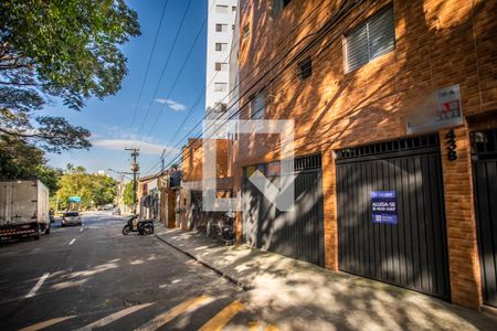 Studio para alugar com 30m², 1 quarto e sem vaga Studio para alugar com 30m², 1 quarto e sem vagaFachada