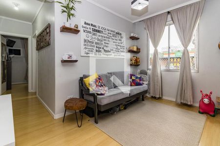 Sala de apartamento à venda com 2 quartos, 54m² em Cristal, Porto Alegre