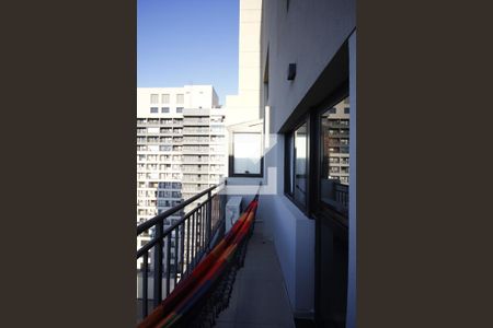 Studio à venda com 21m², 1 quarto e sem vagaVaranda