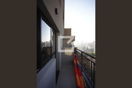 Studio à venda com 21m², 1 quarto e sem vagaVaranda