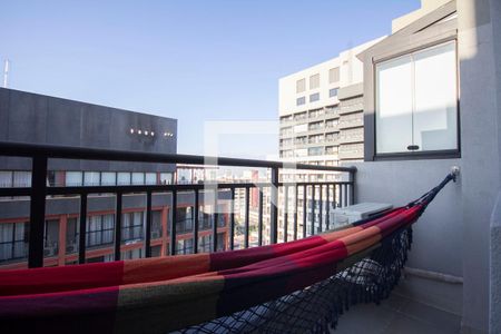 Studio à venda com 21m², 1 quarto e sem vaga Studio à venda com 21m², 1 quarto e sem vagaVaranda