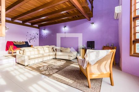 Sala de casa de condomínio à venda com 4 quartos, 199m² em Vila Nova, Porto Alegre