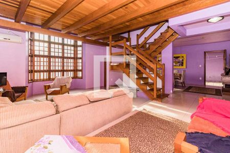 Sala de casa de condomínio à venda com 4 quartos, 199m² em Vila Nova, Porto Alegre