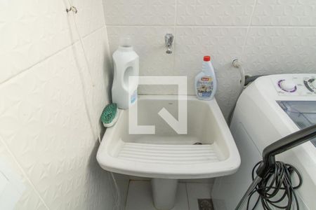 Casa à venda com 100m², 3 quartos e 1 vagaDetalhe da Área de Serviço