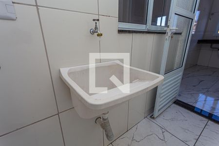 Casa à venda com 81m², 2 quartos e 3 vagasDetalhe da Área de Serviço