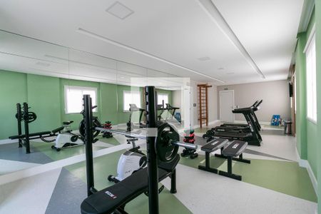 Apartamento para alugar com 32m², 1 quarto e sem vaga Apartamento para alugar com 32m², 1 quarto e sem vagaÁrea comum - Academia