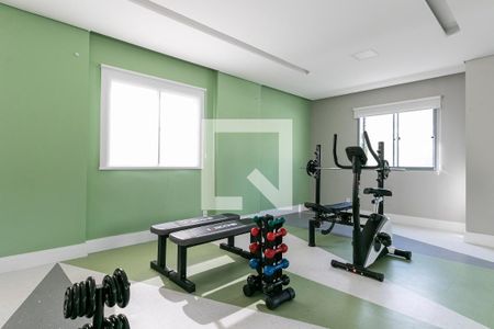 Apartamento para alugar com 32m², 1 quarto e sem vaga Apartamento para alugar com 32m², 1 quarto e sem vagaÁrea comum - Academia