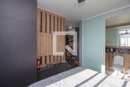 Banheiro da Suíte de apartamento para alugar com 1 quarto, 40m² em Barra Funda, São Paulo