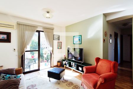 Sala de apartamento para alugar com 3 quartos, 100m² em Paraíso do Morumbi, São Paulo