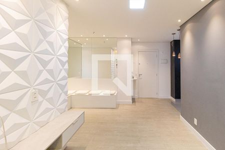 Sala de apartamento para alugar com 2 quartos, 55m² em Continental, Osasco