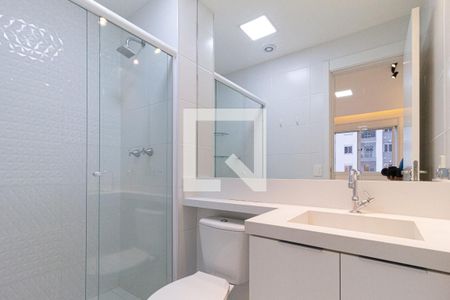 Apartamento para alugar com 55m², 2 quartos e 1 vaga Apartamento para alugar com 55m², 2 quartos e 1 vagaBanheiro da suíte