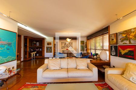 Sala de apartamento à venda com 4 quartos, 337m² em Santa Cecília, São Paulo