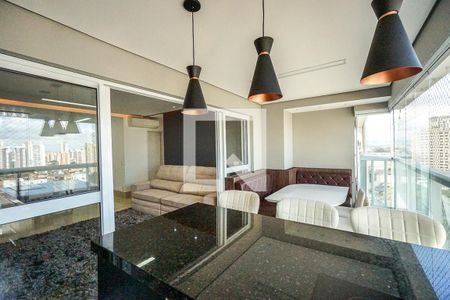 Varanda de apartamento à venda com 3 quartos, 127m² em Tatuapé, São Paulo