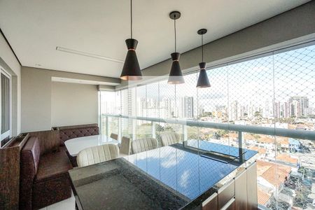 Varanda de apartamento à venda com 3 quartos, 127m² em Tatuapé, São Paulo
