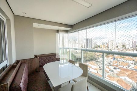 Varanda de apartamento à venda com 3 quartos, 127m² em Tatuapé, São Paulo