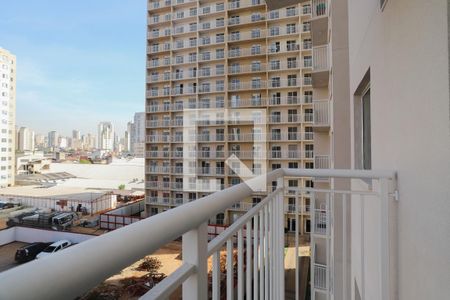 Varanda de apartamento para alugar com 2 quartos, 39m² em Bom Retiro, São Paulo