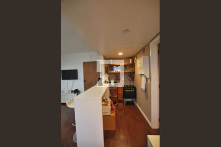 Cozinha de apartamento para alugar com 1 quarto, 40m² em Centro Histórico, Porto Alegre