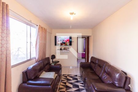 Sala de apartamento à venda com 2 quartos, 54m² em Jaqueline, Belo Horizonte