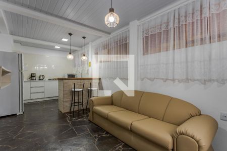 Sala de apartamento à venda com 1 quarto, 45m² em Jardim Floresta, Porto Alegre