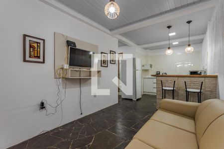 Sala de apartamento à venda com 1 quarto, 45m² em Jardim Floresta, Porto Alegre