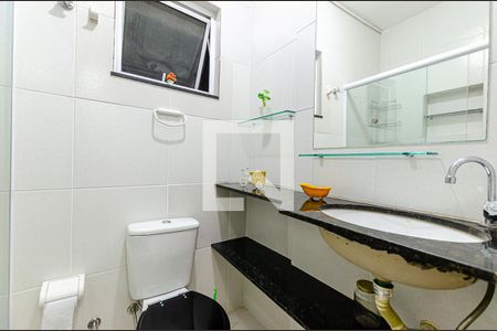 Banheiro de kitnet/studio para alugar com 1 quarto, 50m² em Centro, Niterói