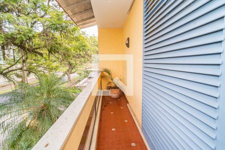 Varanda do Quarto 1 - Suíte de casa à venda com 3 quartos, 281m² em Jardim Lindóia, Porto Alegre