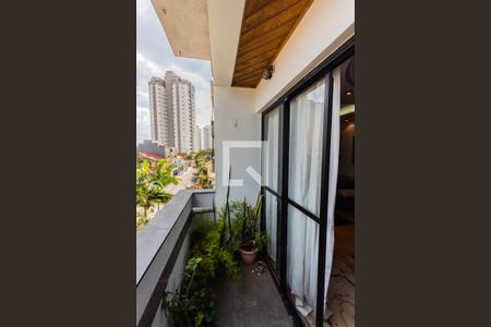 Varanda da Sala de apartamento à venda com 3 quartos, 126m² em Vila Valparaíso, Santo André