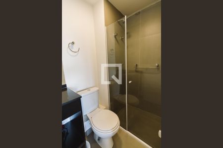 Banheiro de kitnet/studio para alugar com 1 quarto, 36m² em Bom Retiro, São Paulo