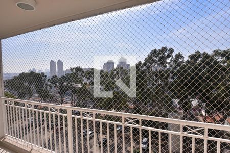 Varanda da Sala de apartamento à venda com 2 quartos, 64m² em Vila Paulo Silas, São Paulo