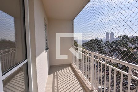 Varanda da Sala de apartamento à venda com 2 quartos, 64m² em Vila Paulo Silas, São Paulo