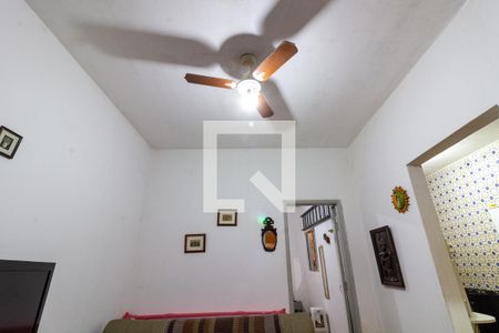 Detalhe da sala de casa de condomínio para alugar com 1 quarto, 50m² em Ocian, Praia Grande