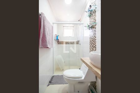 Banheiro de apartamento à venda com 2 quartos, 55m² em Parque São Luís, São Paulo