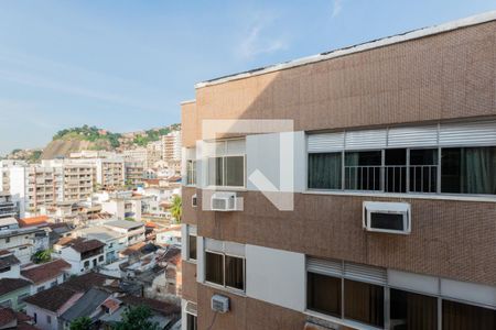 Sala - Vista de apartamento à venda com 3 quartos, 120m² em Tijuca, Rio de Janeiro