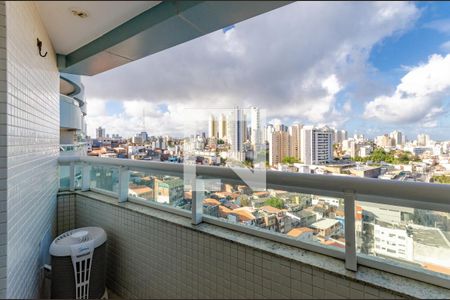 Varanda da Sala de apartamento para alugar com 1 quarto, 45m² em Ondina, Salvador