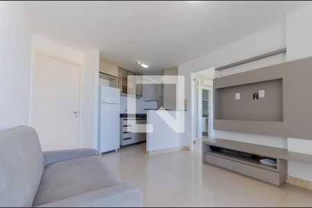 Sala de apartamento para alugar com 1 quarto, 45m² em Ondina, Salvador