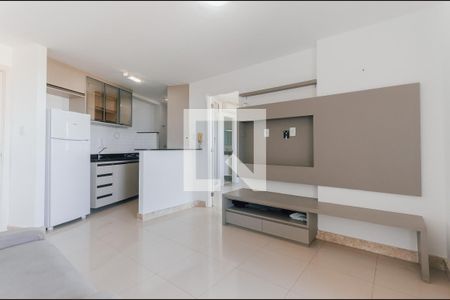 Sala de apartamento para alugar com 1 quarto, 45m² em Ondina, Salvador