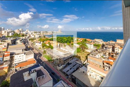 Vista da Varanda de apartamento para alugar com 1 quarto, 45m² em Ondina, Salvador