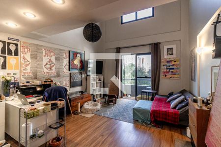 Sala de kitnet/studio para alugar com 1 quarto, 54m² em Moema, São Paulo