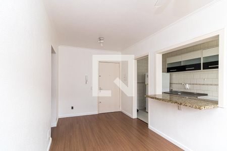 Sala de apartamento à venda com 1 quarto, 43m² em Jardim do Salso, Porto Alegre