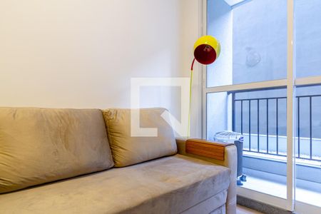 Sala de apartamento para alugar com 1 quarto, 28m² em República, São Paulo