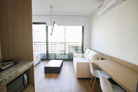 Studio para alugar com 25m², 1 quarto e 1 vagacozinha