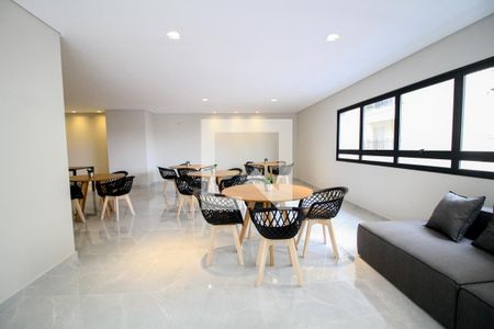 Studio para alugar com 25m², 1 quarto e 1 vagasalao de festas