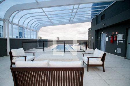 Studio para alugar com 25m², 1 quarto e 1 vagapiscina