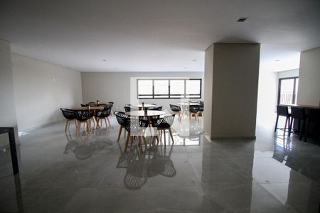 Studio para alugar com 25m², 1 quarto e 1 vagasalao de festas
