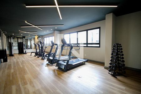 Studio para alugar com 25m², 1 quarto e 1 vagaacademia